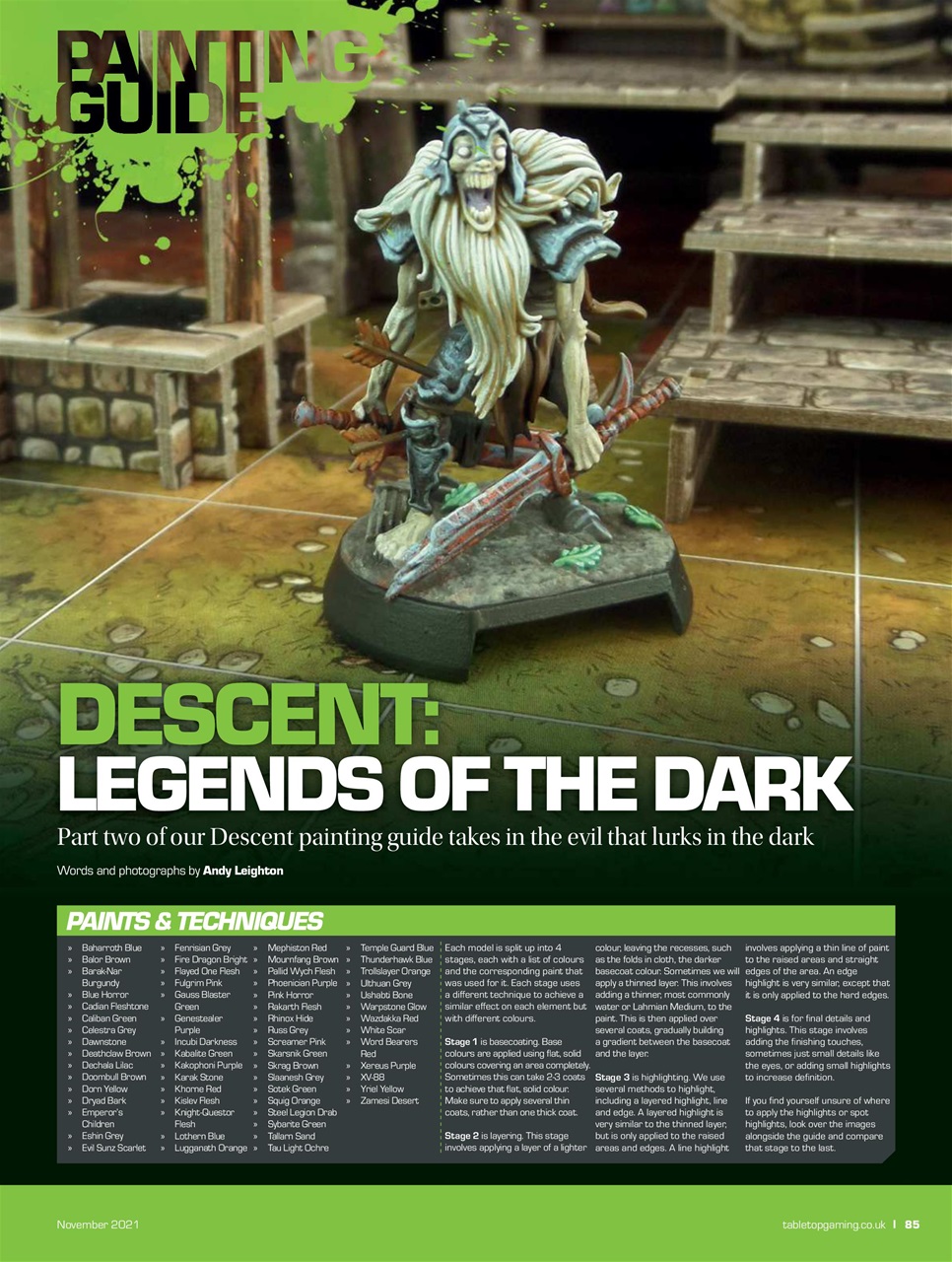 Tabletop Gaming Preview Pages