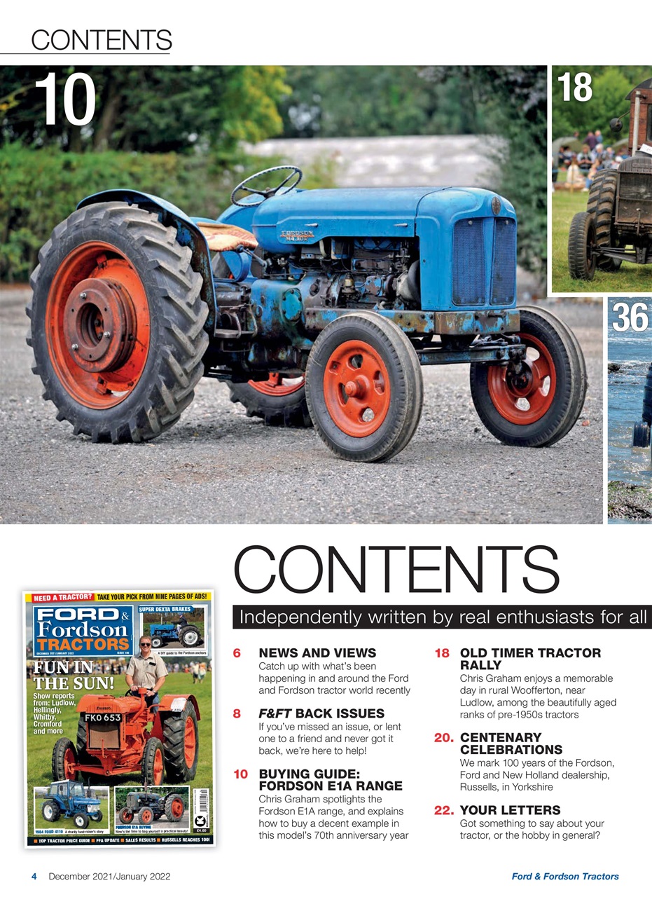 Ford & Fordson Preview Pages