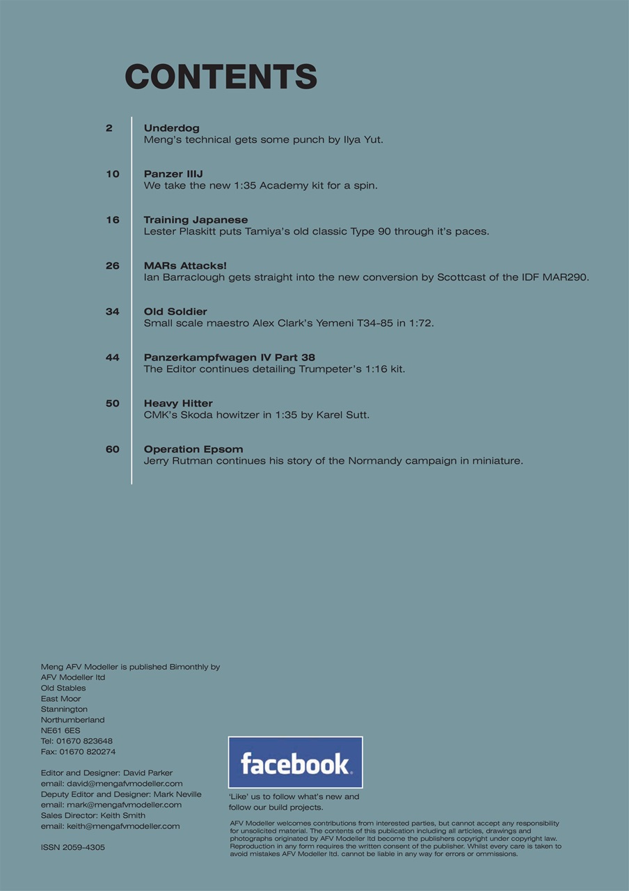 Meng AFV Modeller Preview Pages