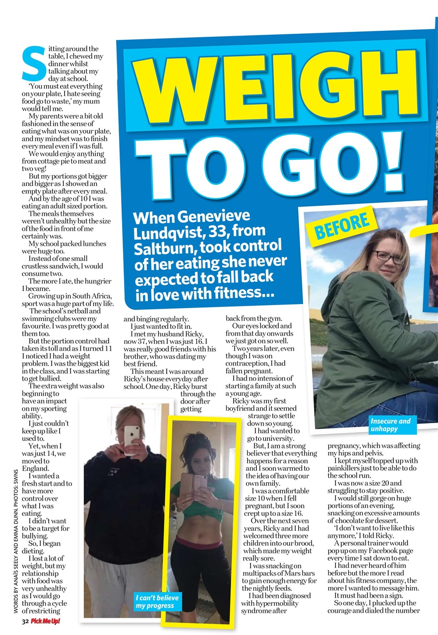 Pick Me Up Preview Pages