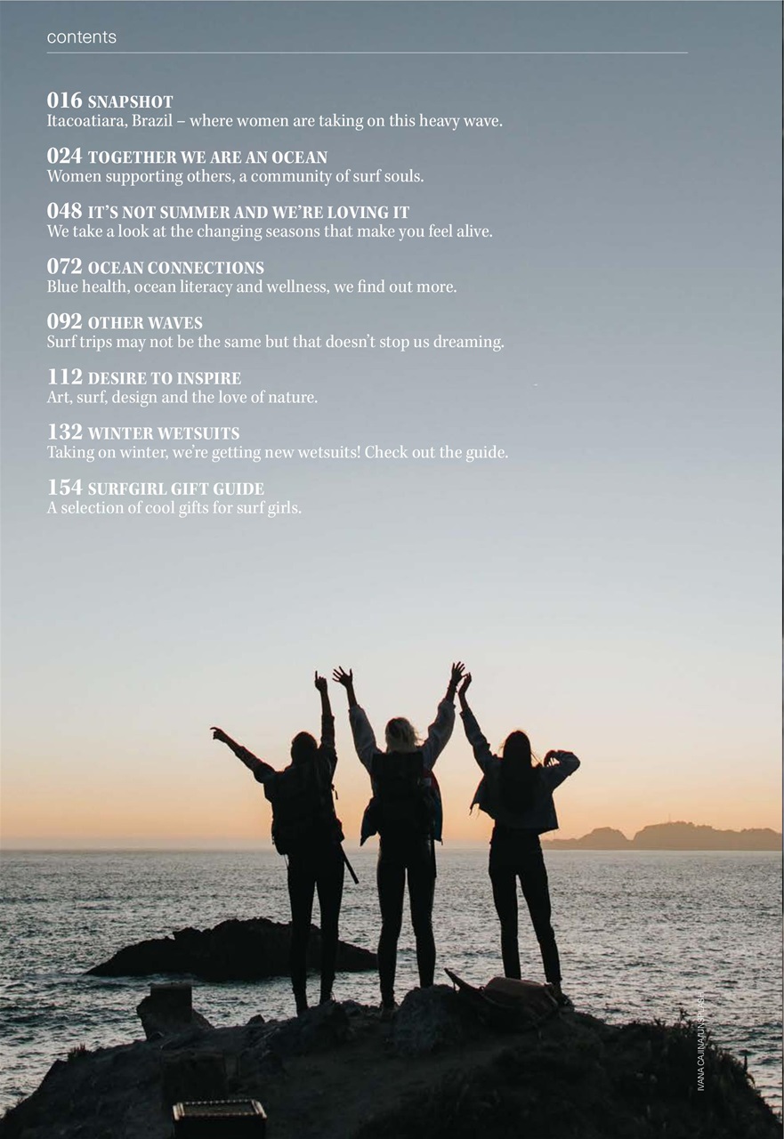 SurfGirl Magazine Preview Pages