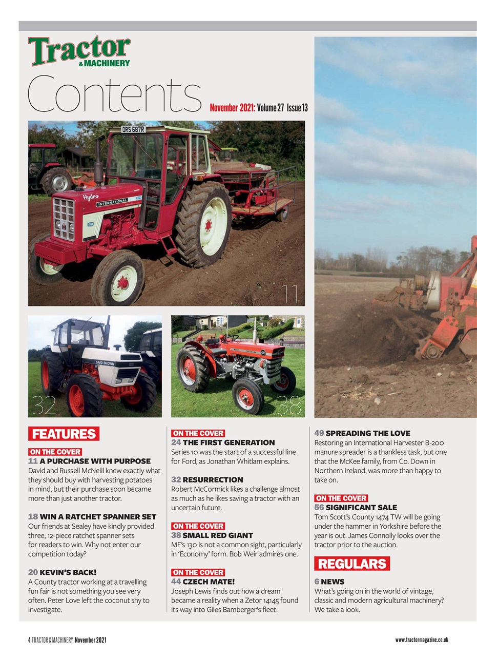 Tractor & Machinery Preview Pages