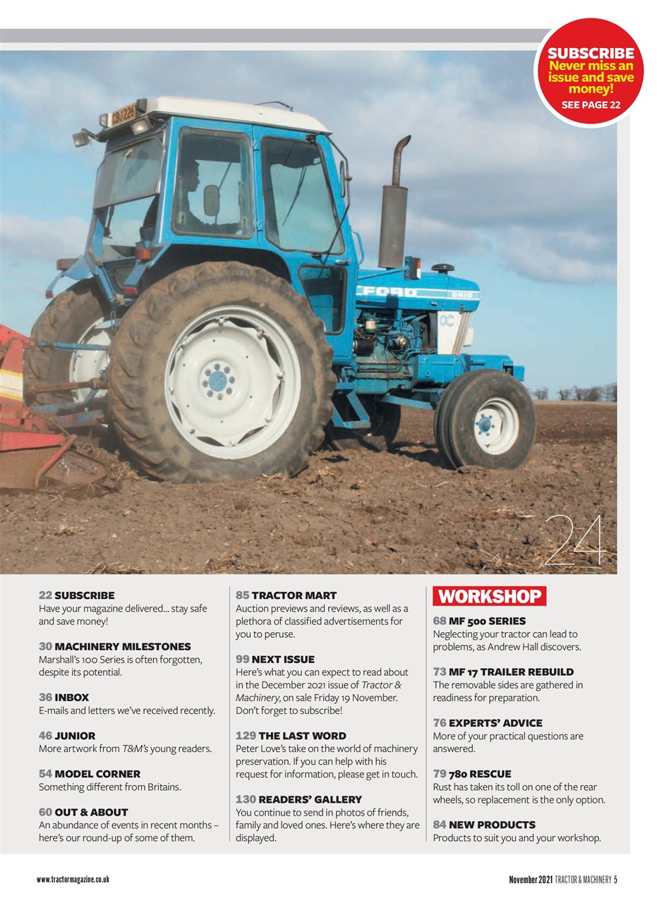 Tractor & Machinery Preview Pages