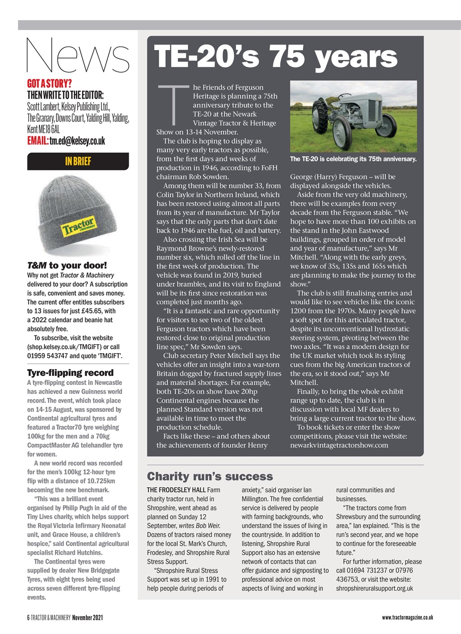 Tractor & Machinery Preview Pages