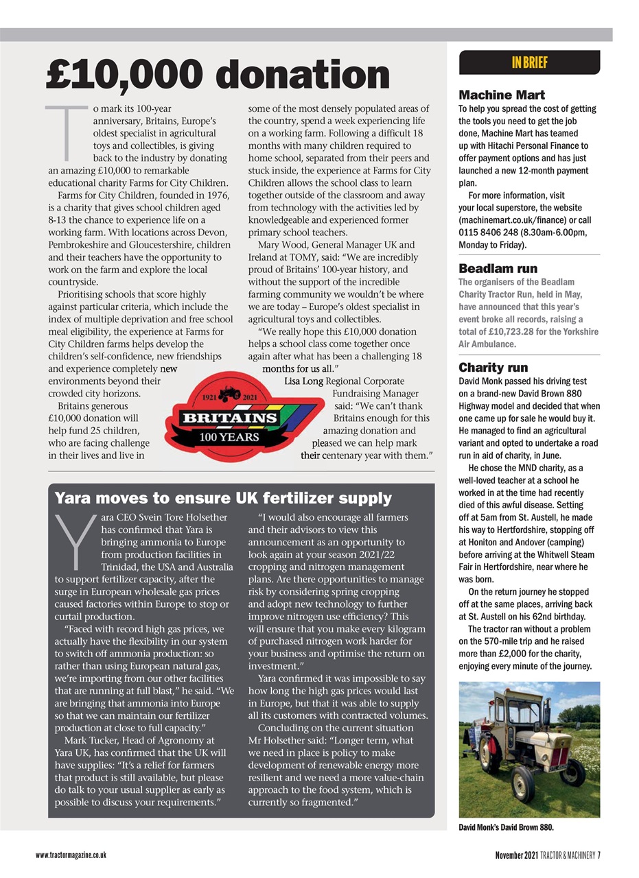 Tractor & Machinery Preview Pages