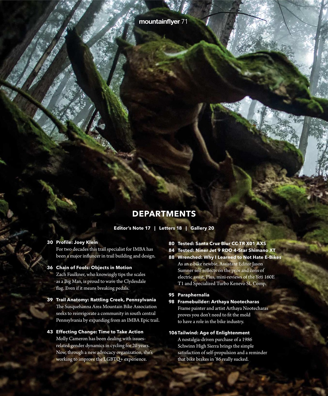 Mountain Flyer Preview Pages