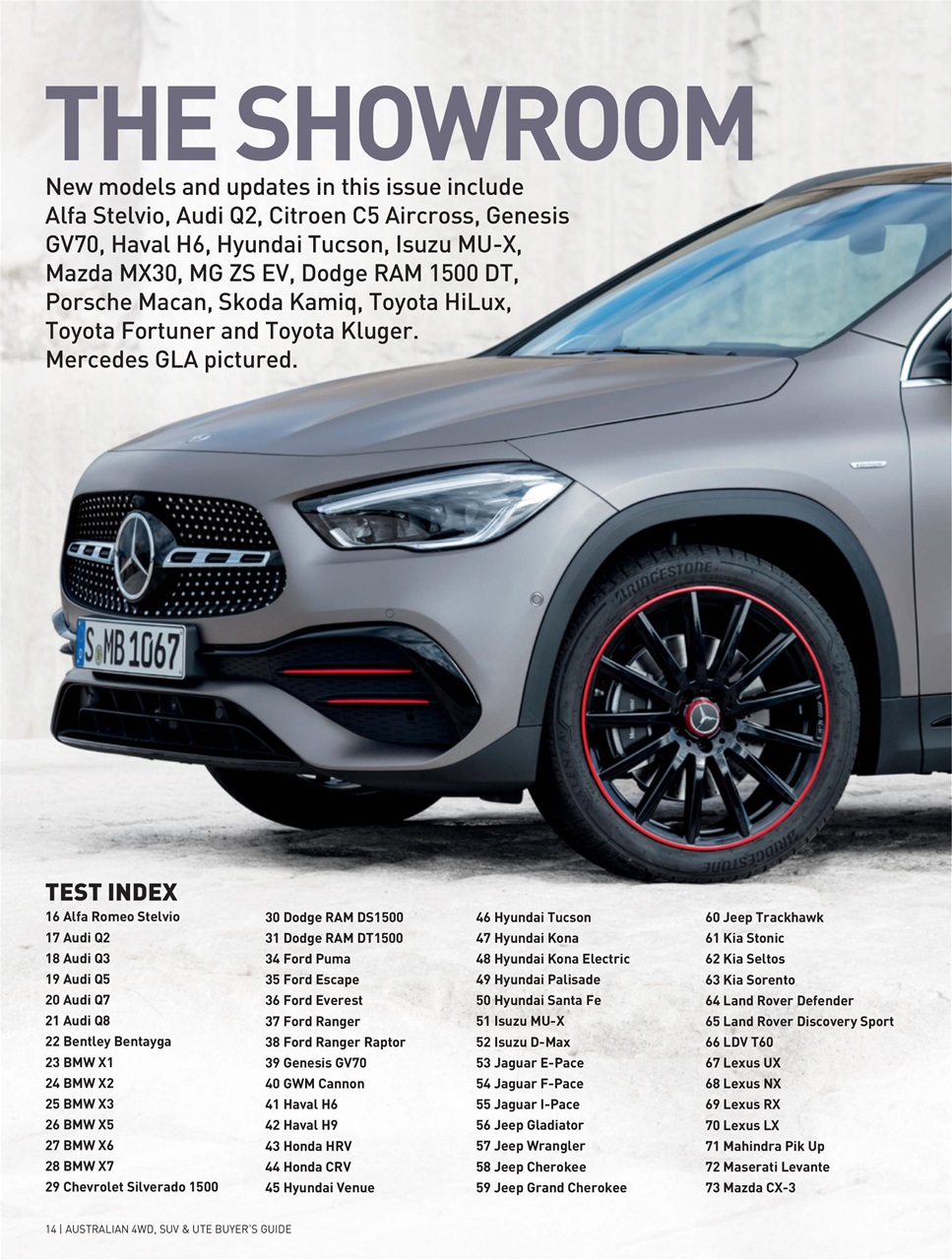 Australian 4WD and SUV Buyers Guide Preview Pages