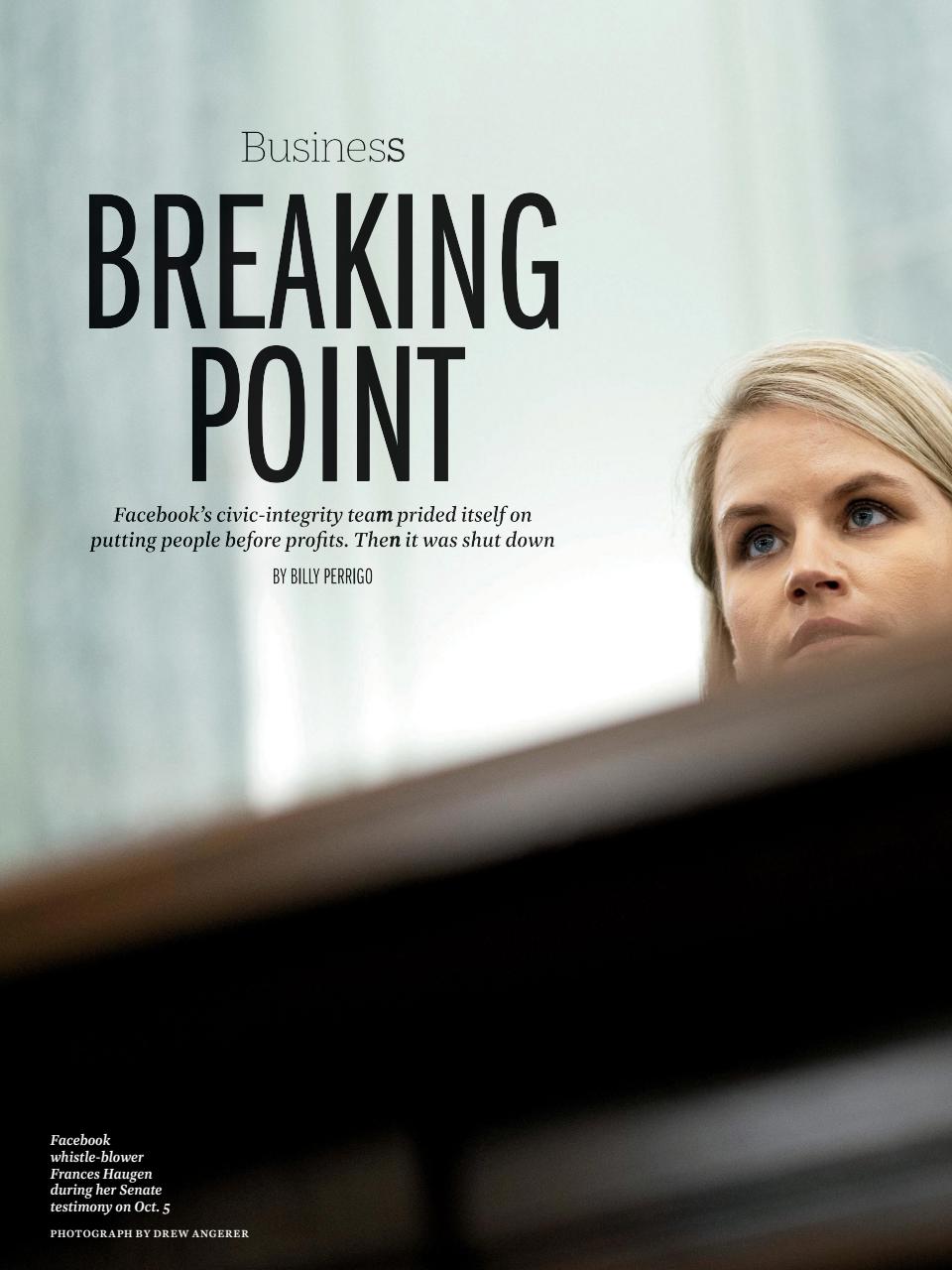 TIME Magazine Europe Preview Pages