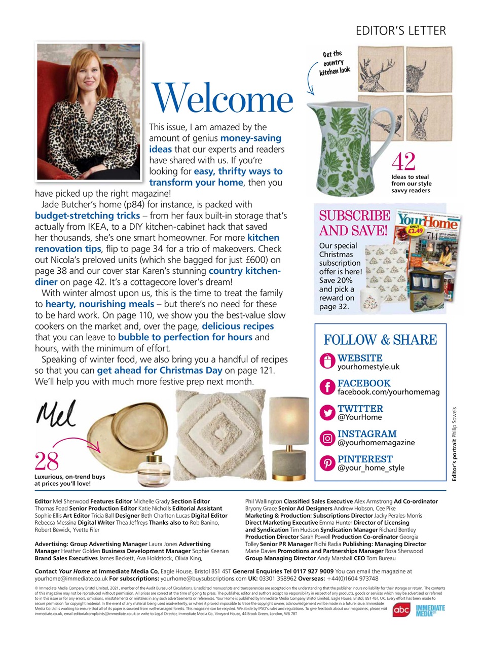 Your Home Magazine Preview Pages