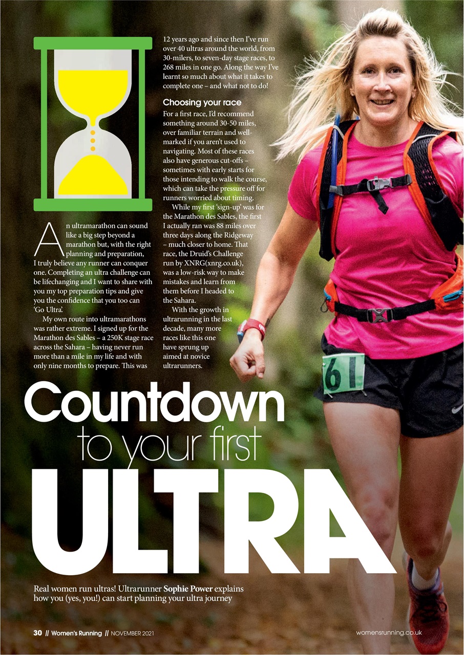 Women’s Running Preview Pages
