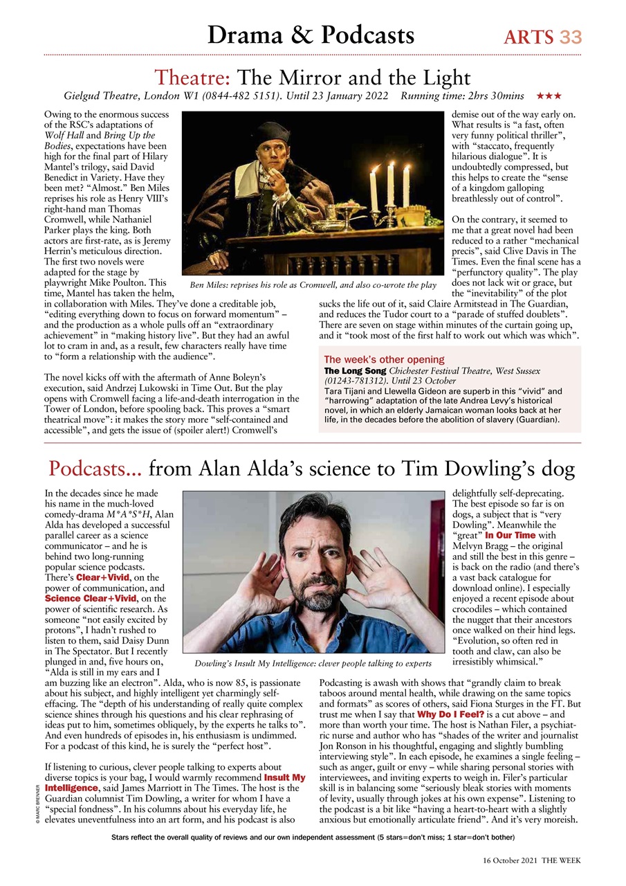 The Week Preview Pages