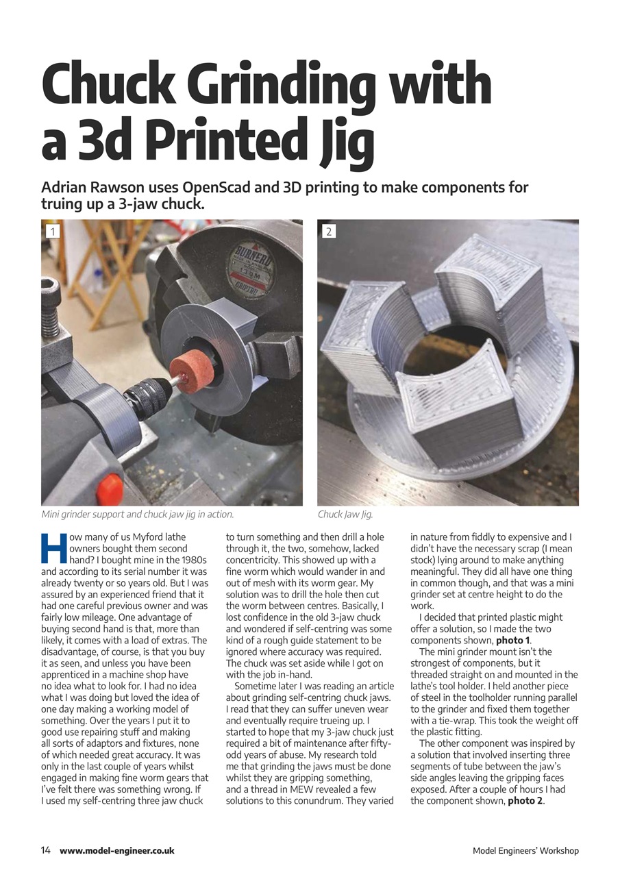 Model Engineer & Workshop Magazine Preview Pages