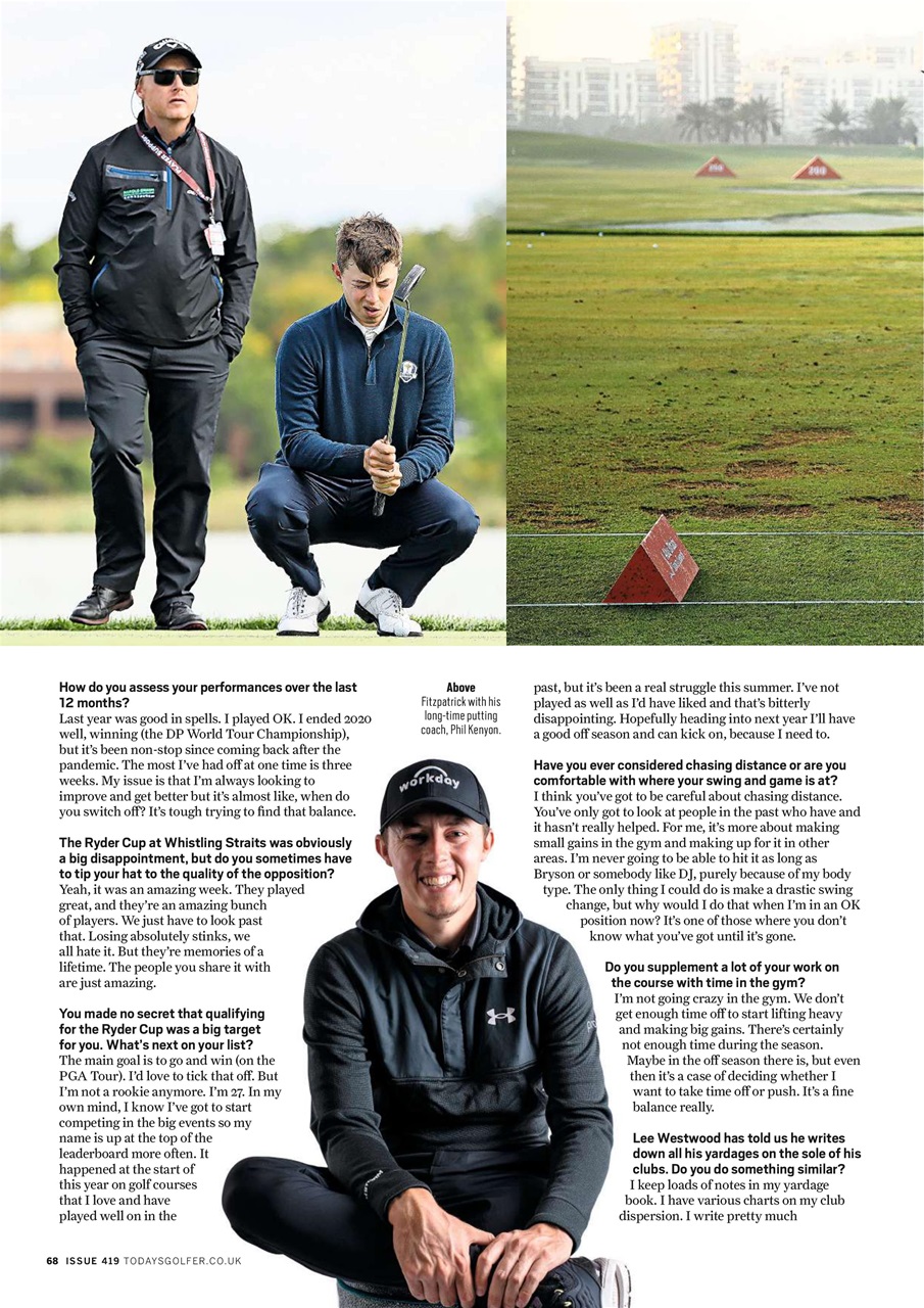 Today's Golfer Preview Pages