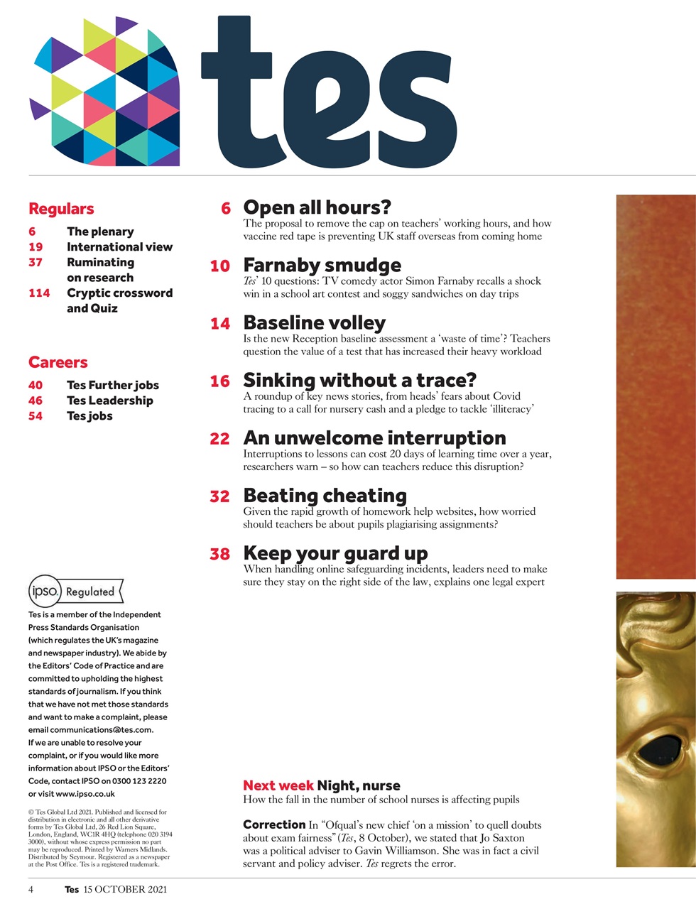 TES Preview Pages