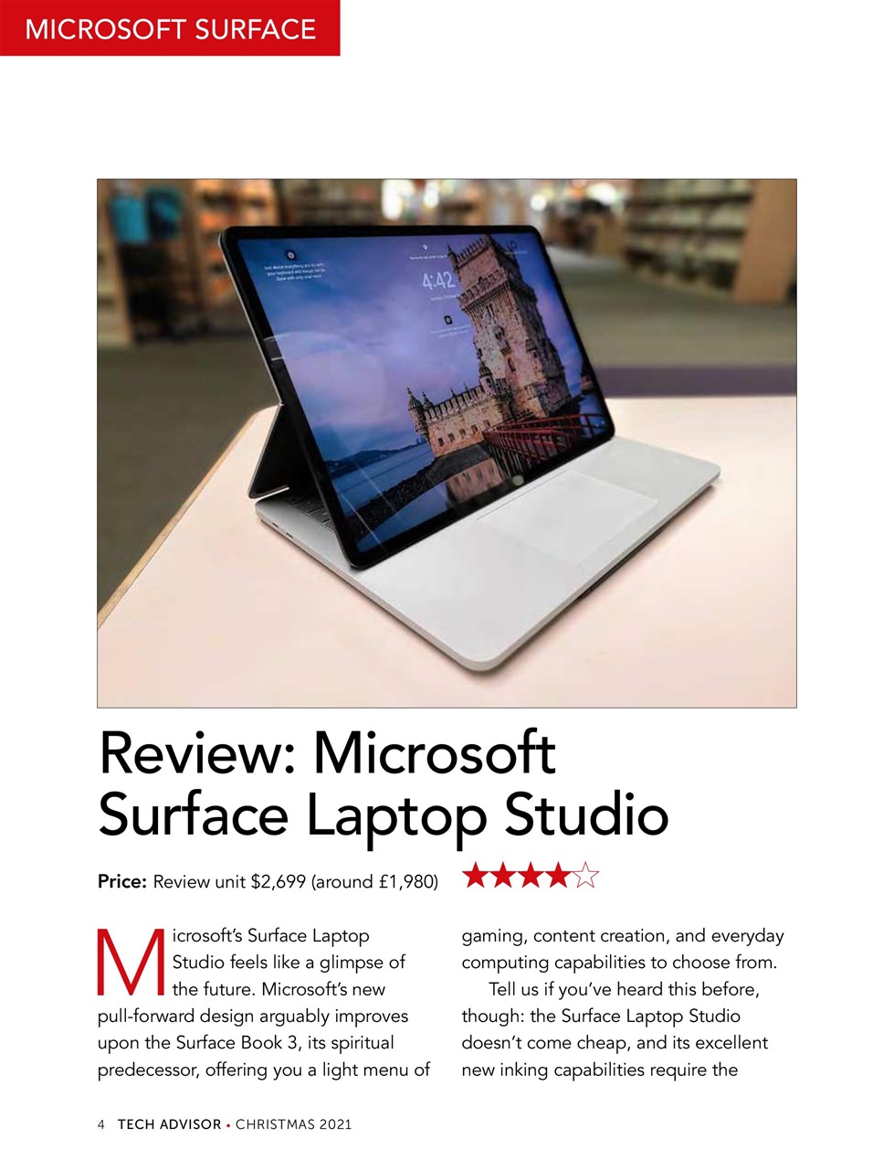 Tech Advisor Preview Pages