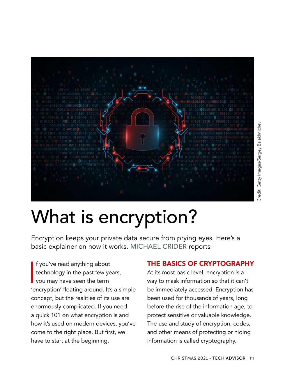 Tech Advisor Preview Pages