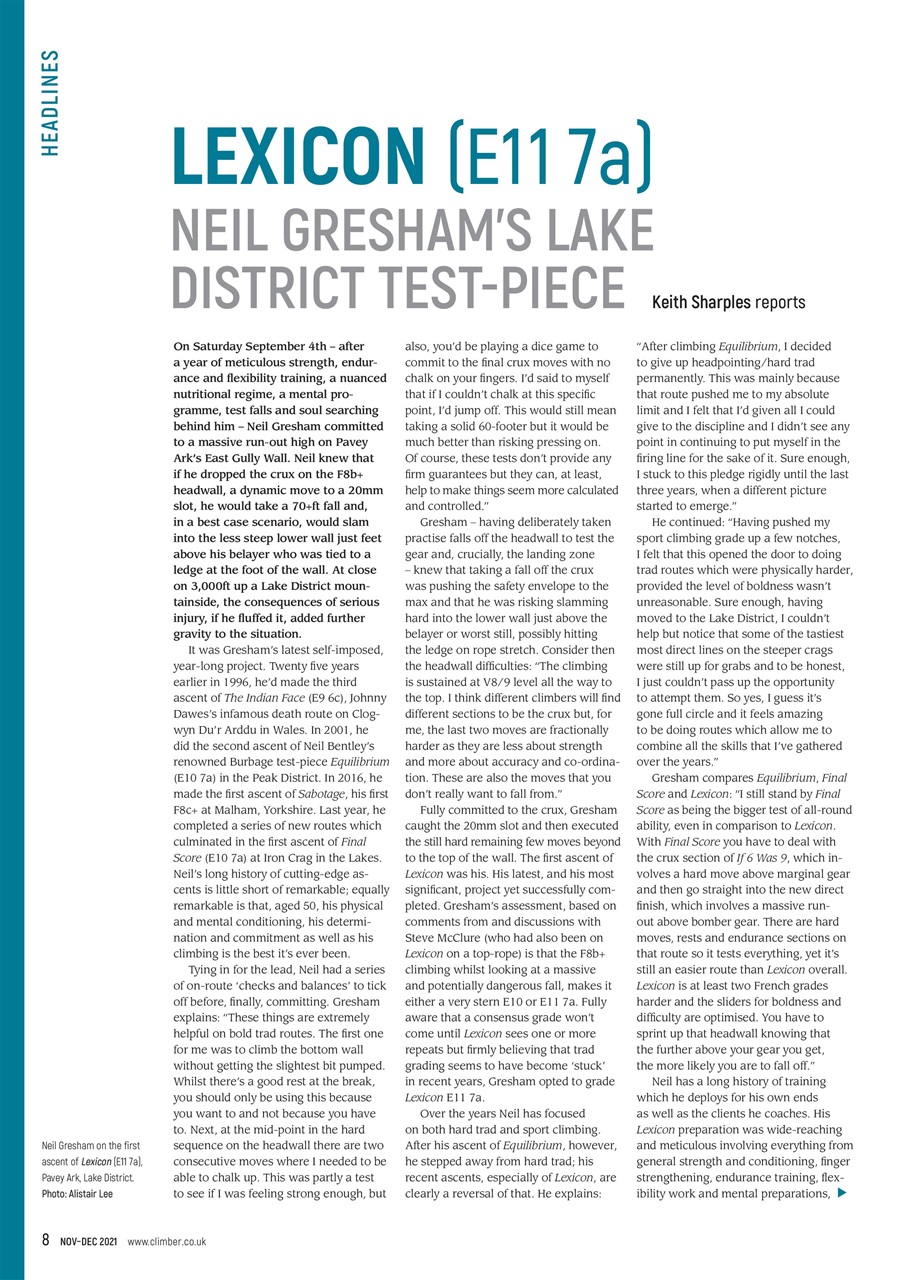 Climber Preview Pages