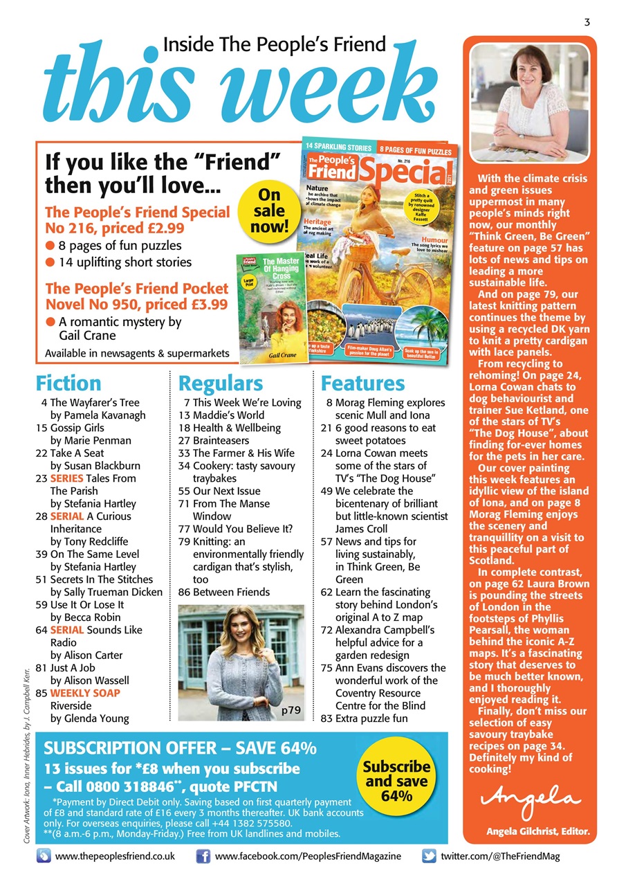 The People’s Friend Preview Pages