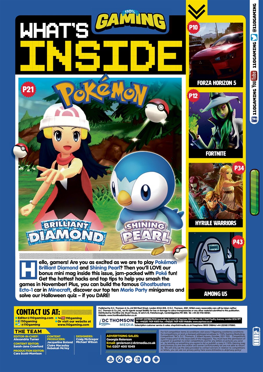 110% Gaming Preview Pages