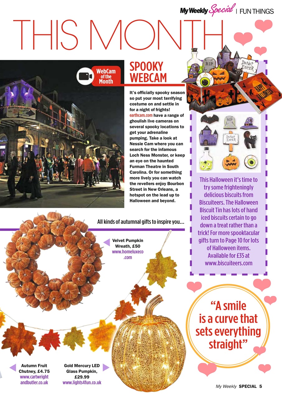 My Weekly Special Preview Pages