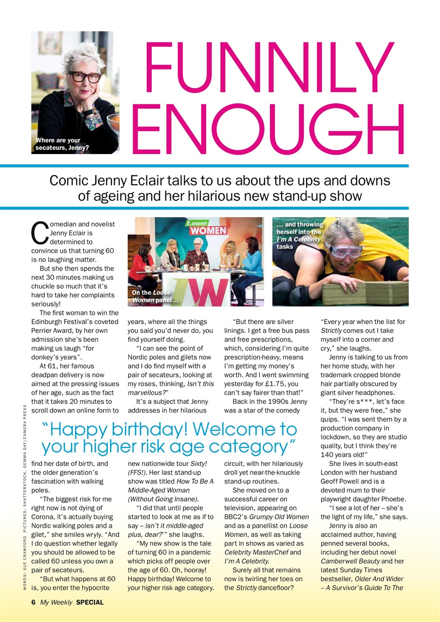 My Weekly Special Preview Pages