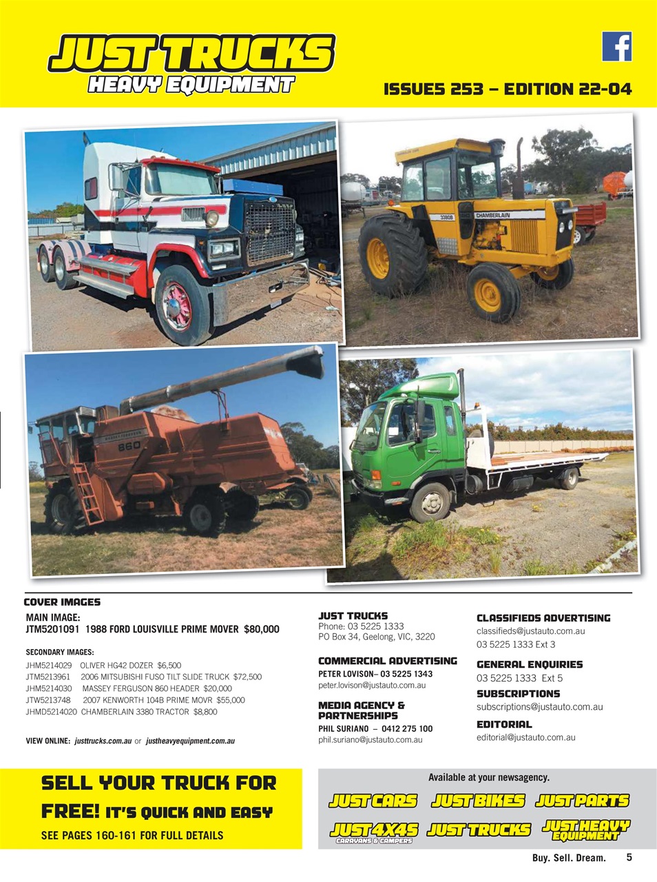 JUST TRUCKS Preview Pages