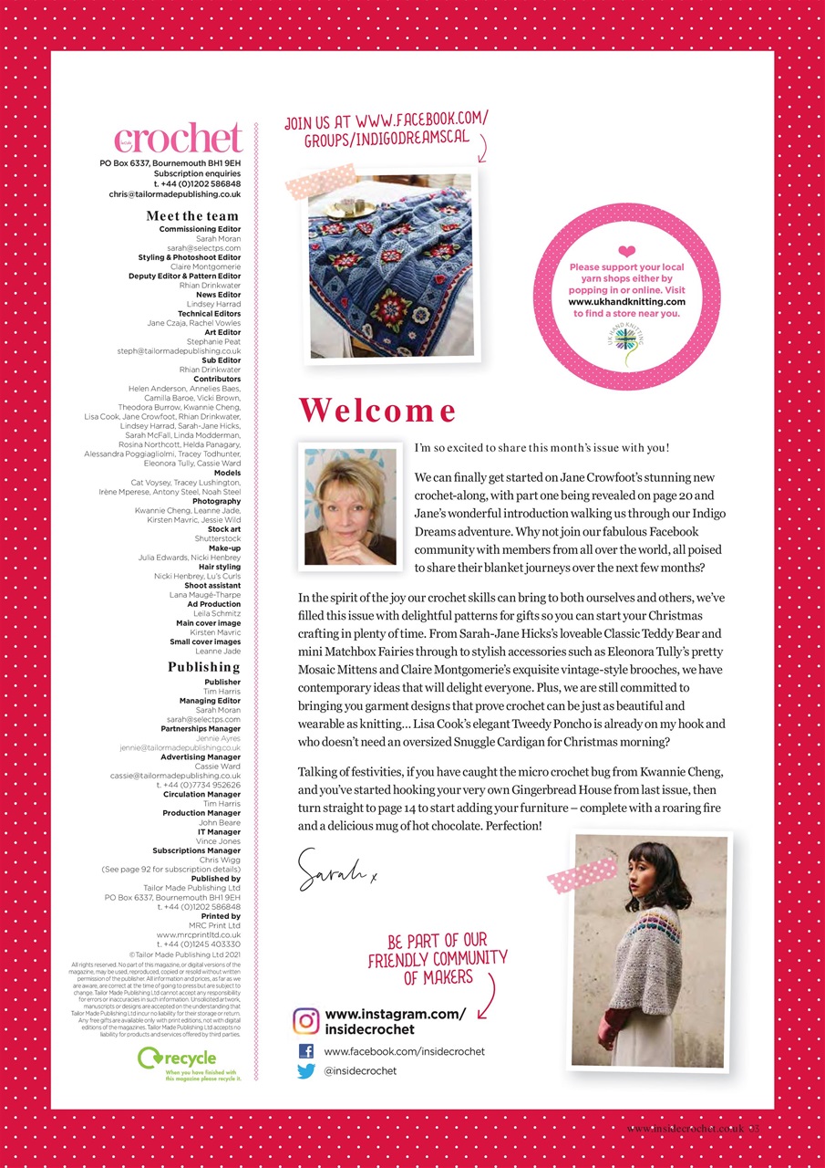 Inside Crochet Preview Pages