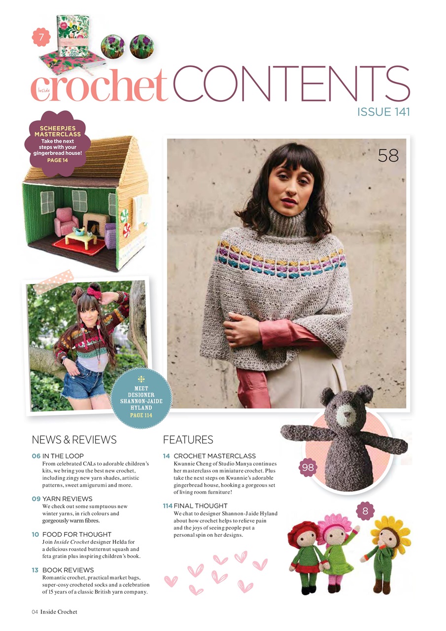 Inside Crochet Preview Pages