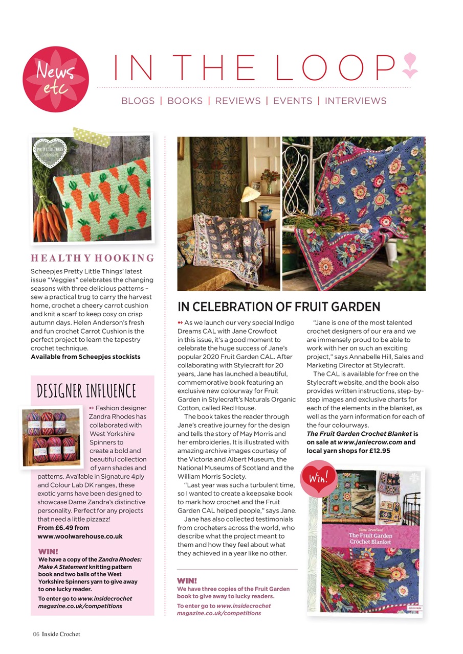 Inside Crochet Preview Pages