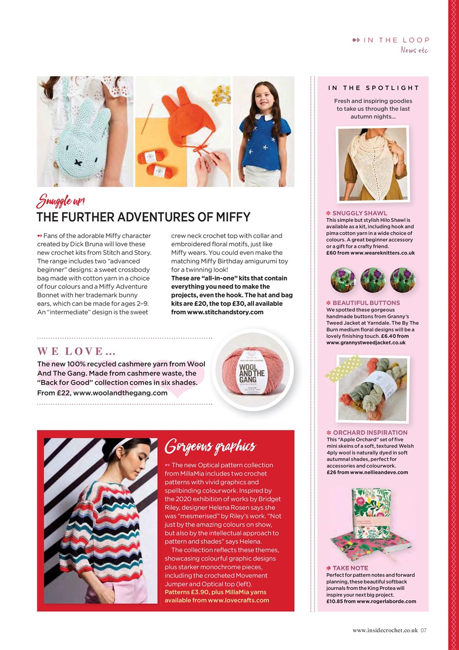 Inside Crochet Preview Pages