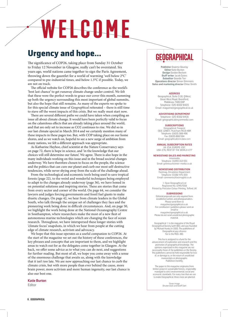 Geographical Preview Pages