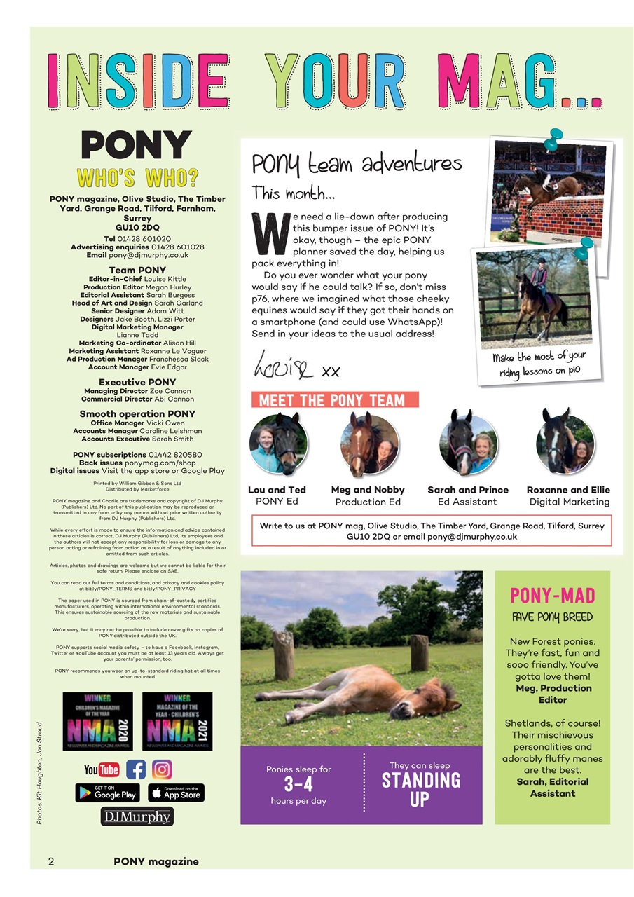 Pony Magazine Preview Pages