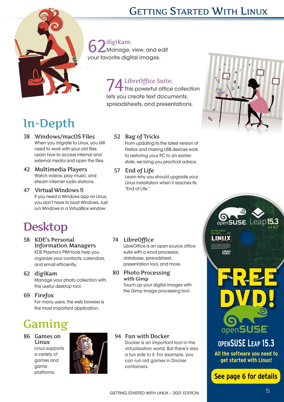 Linux Magazine Preview Pages