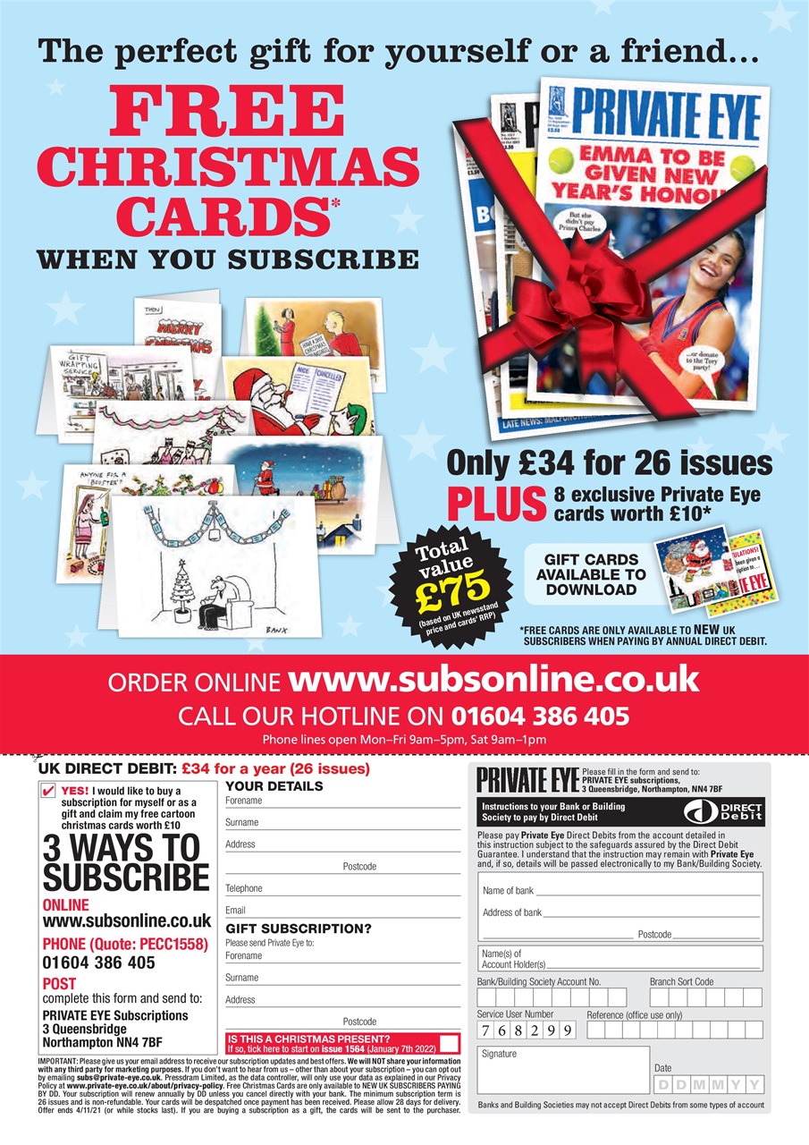 Private Eye Preview Pages