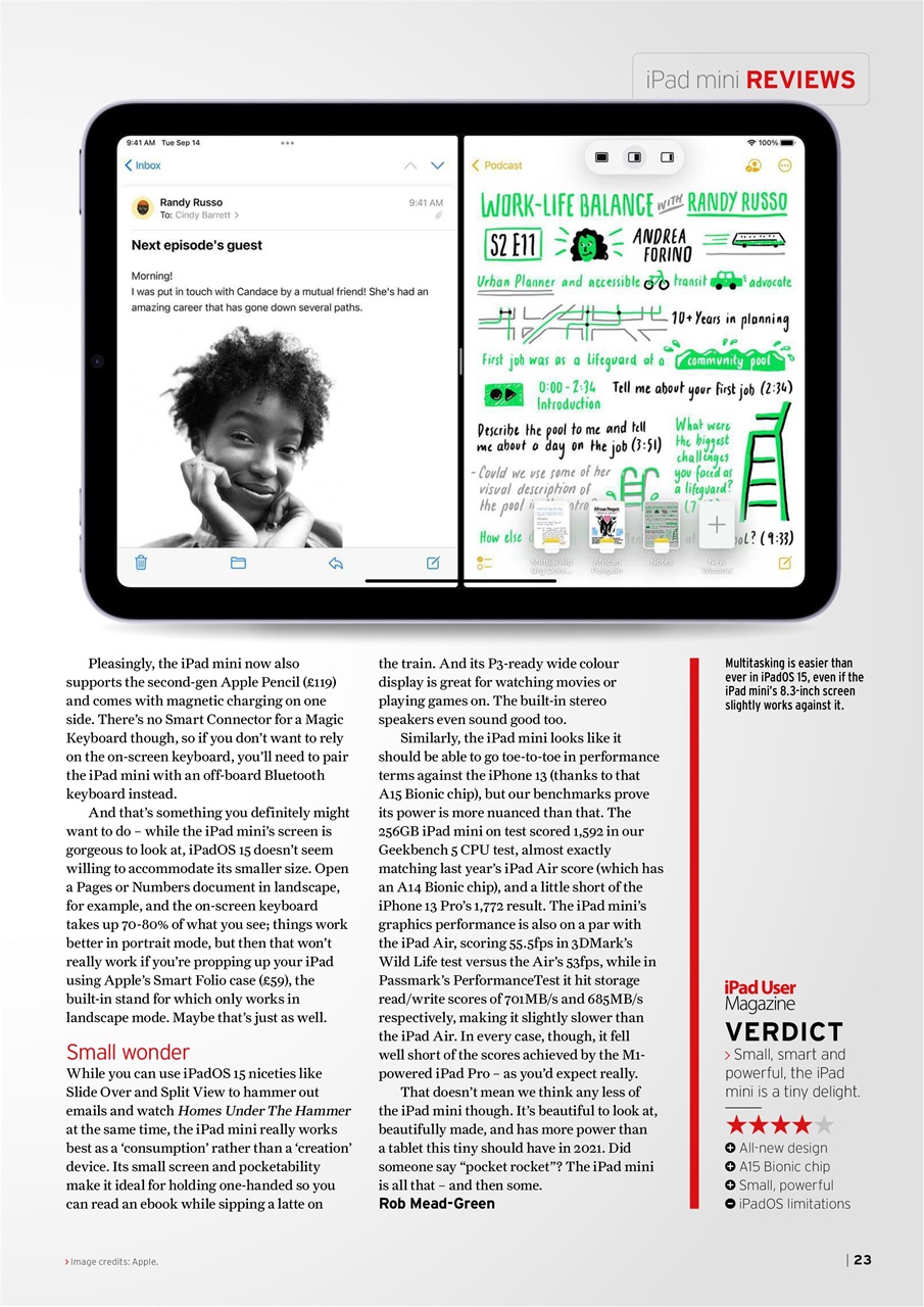 iPad User Preview Pages