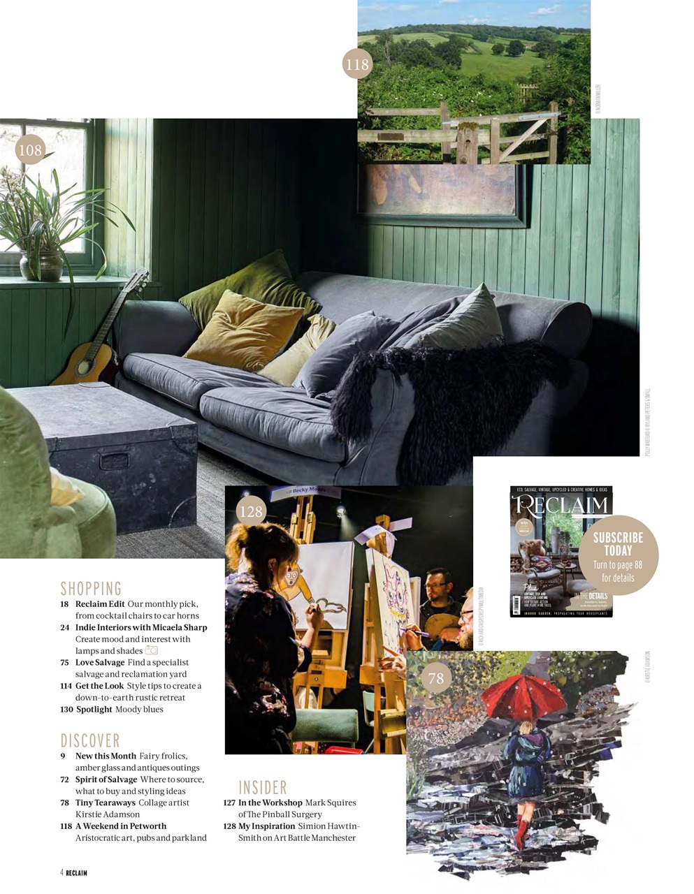 Reclaim Preview Pages