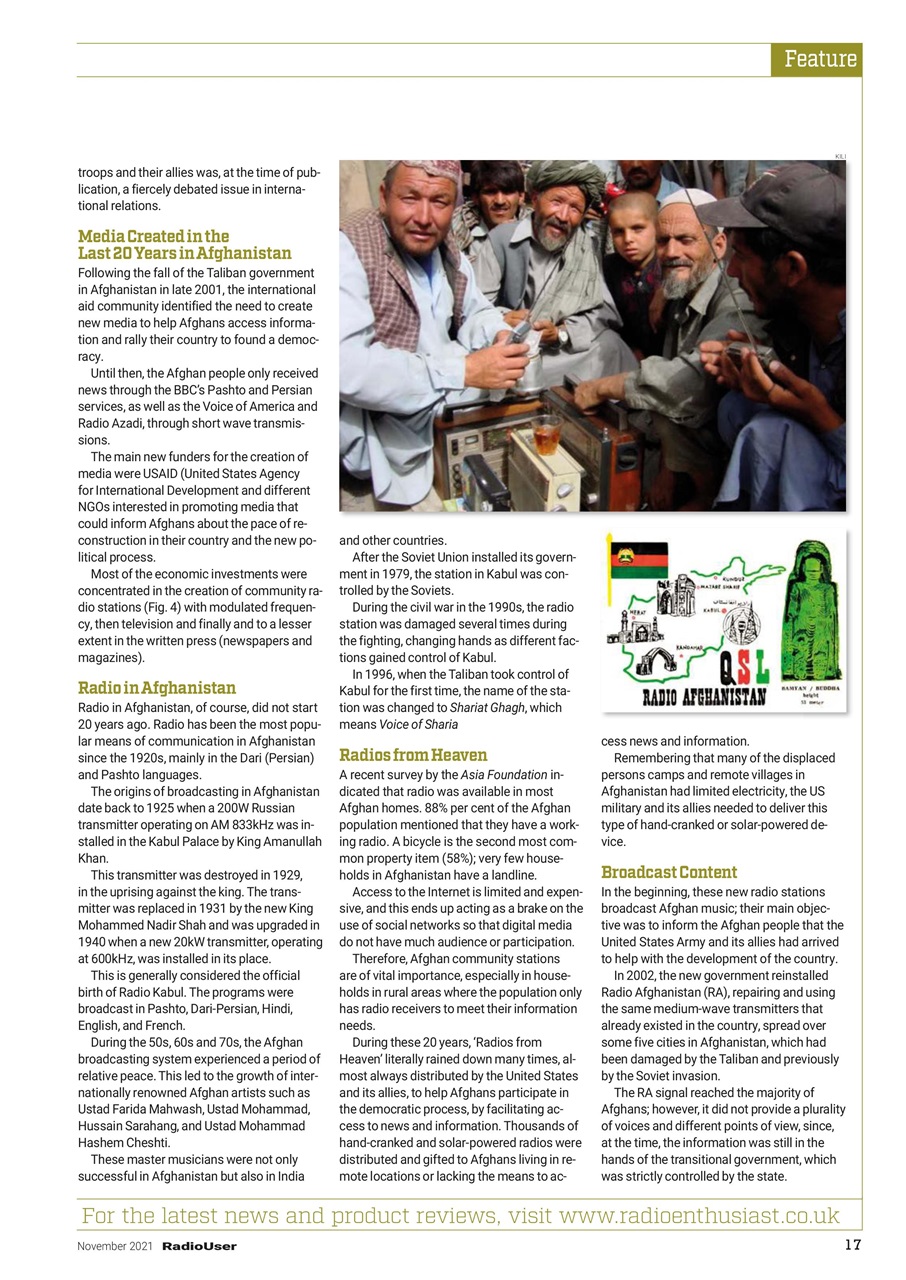 Radio User Preview Pages