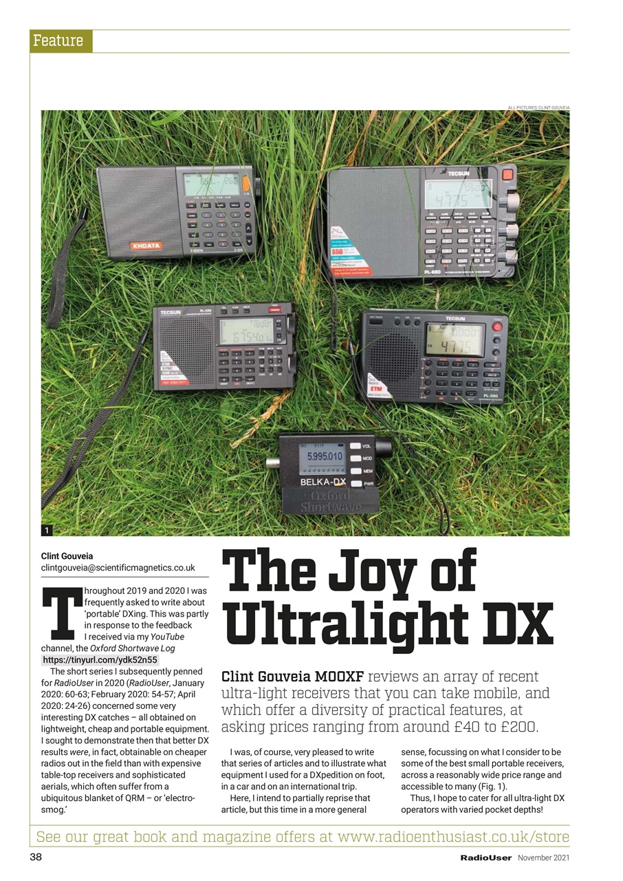 Radio User Preview Pages