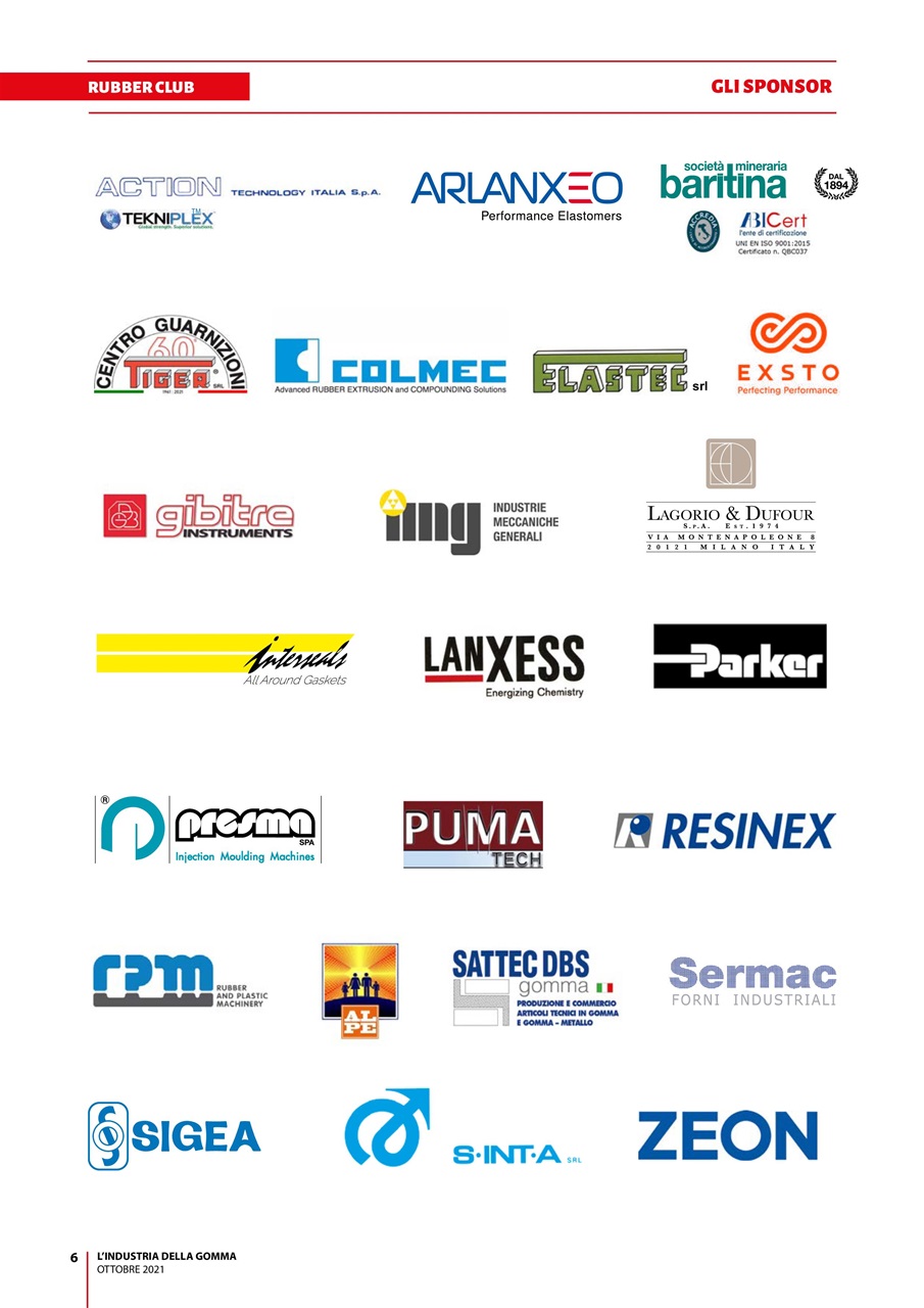 L’industria della Gomma Preview Pages