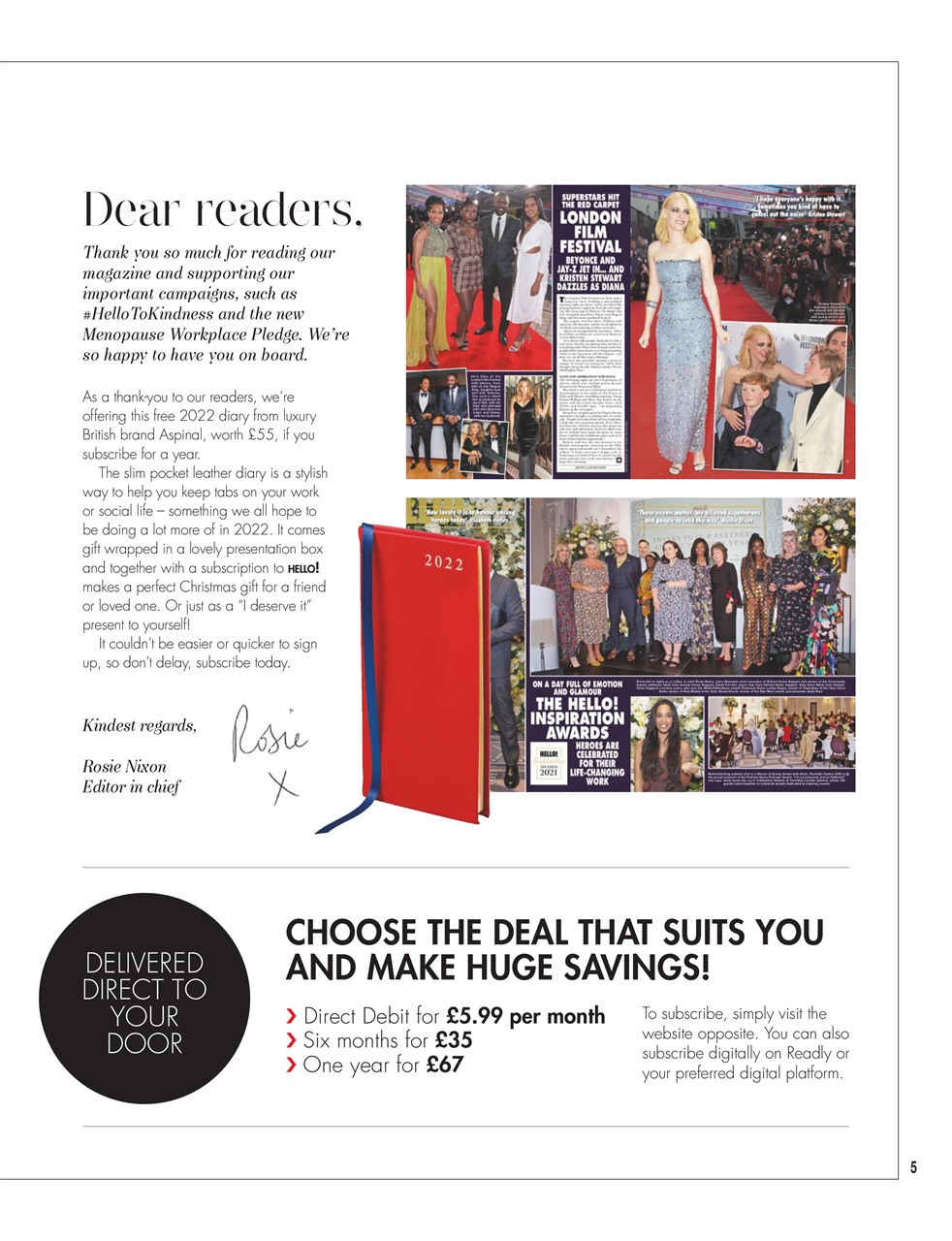 Hello! Magazine Preview Pages