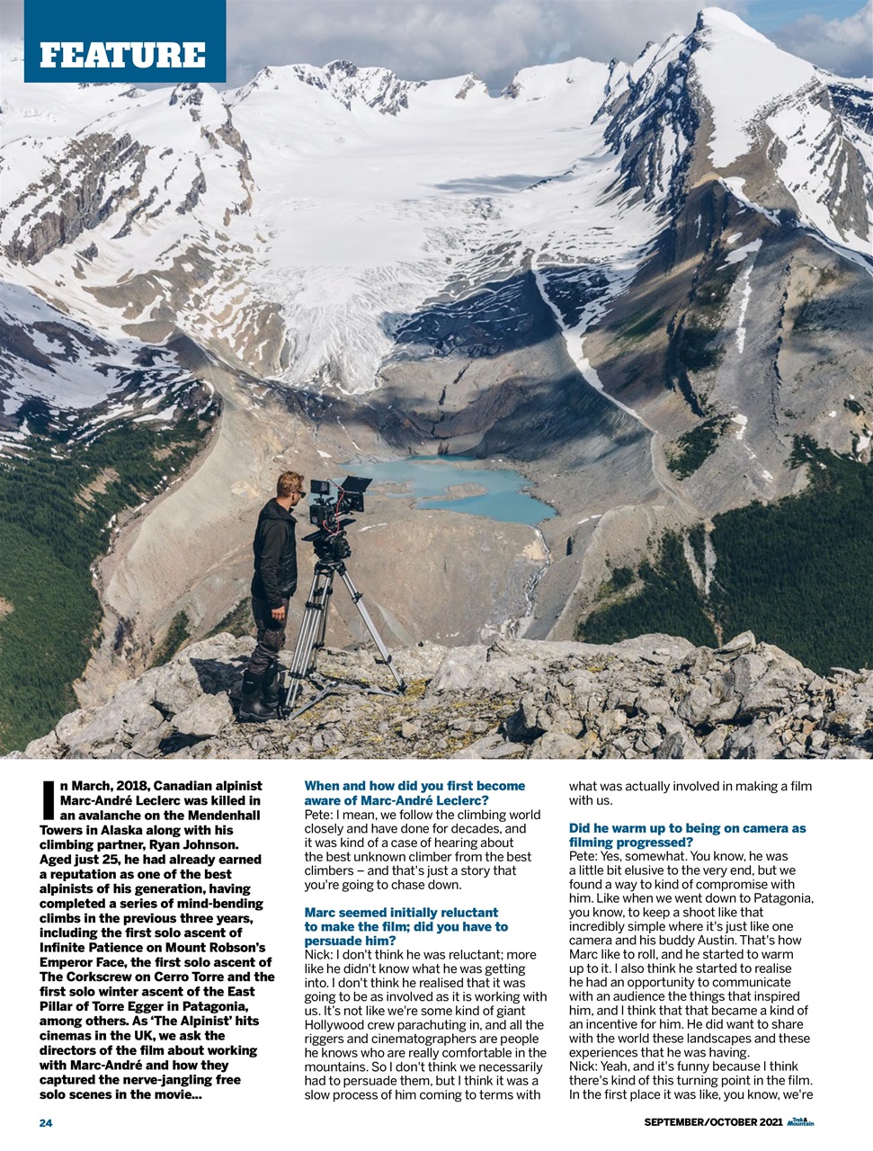 Trek & Mountain Magazine Preview Pages