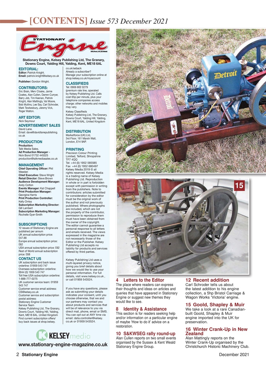 Stationary Engine Preview Pages