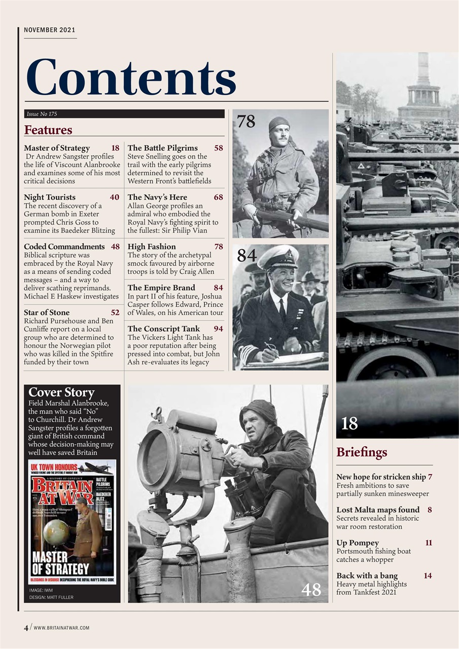 Britain at War Magazine Preview Pages