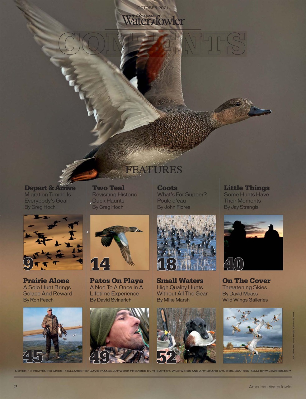 American Waterfowler Preview Pages