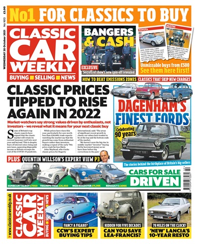 Classic Car Weekly issue 20 October 2021