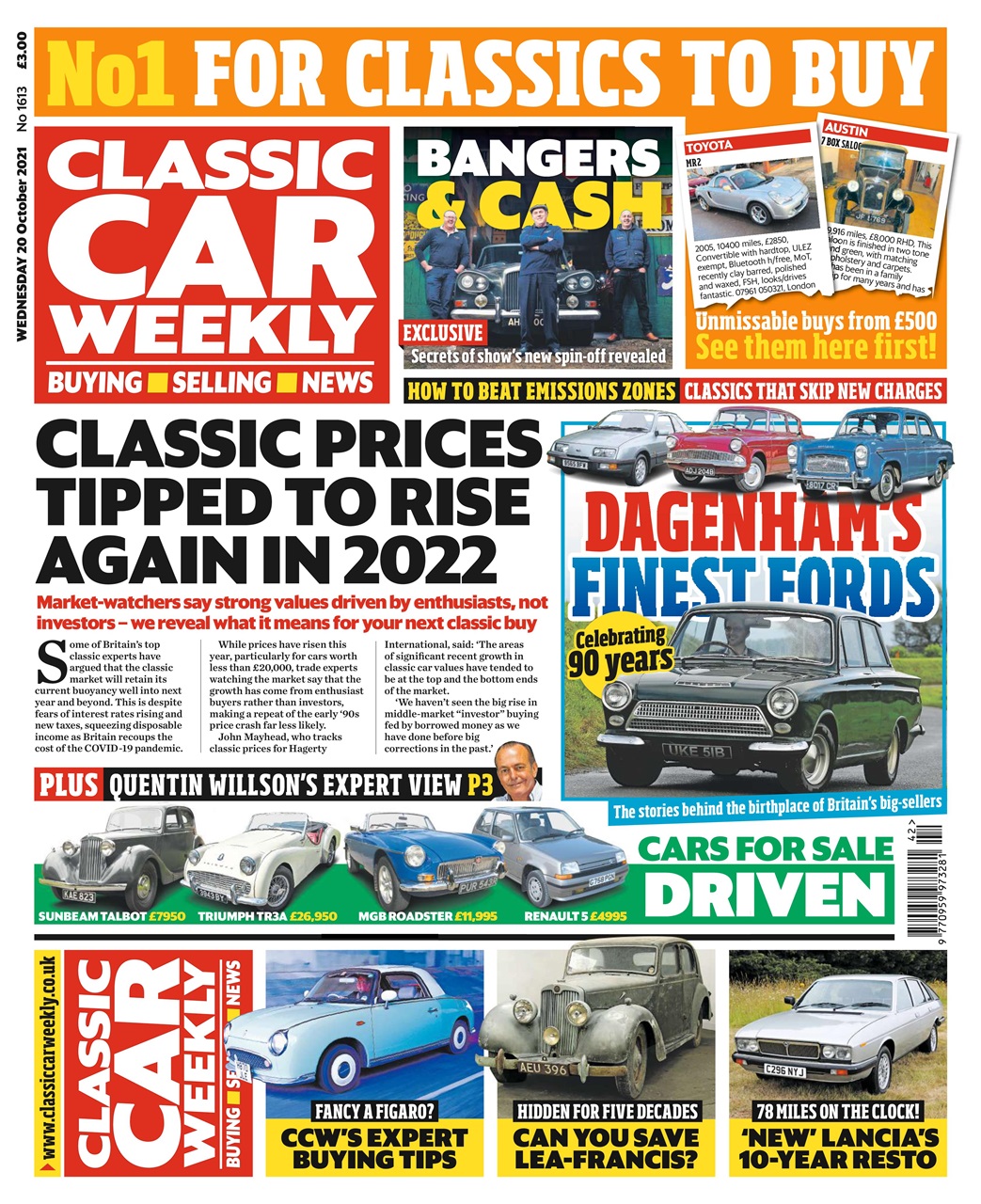 Classic Car Weekly Preview Pages