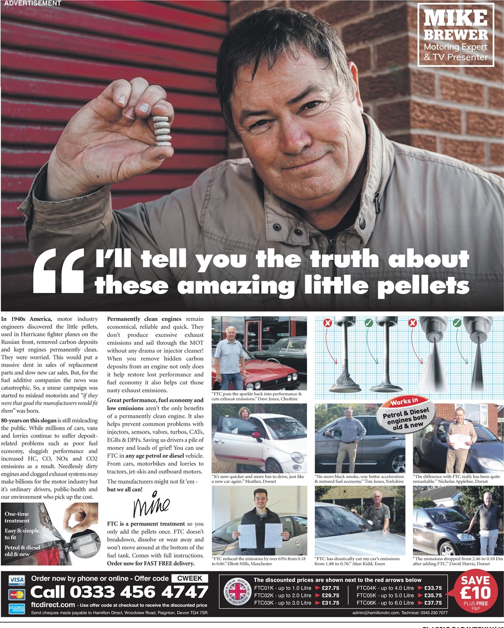 Classic Car Weekly Preview Pages