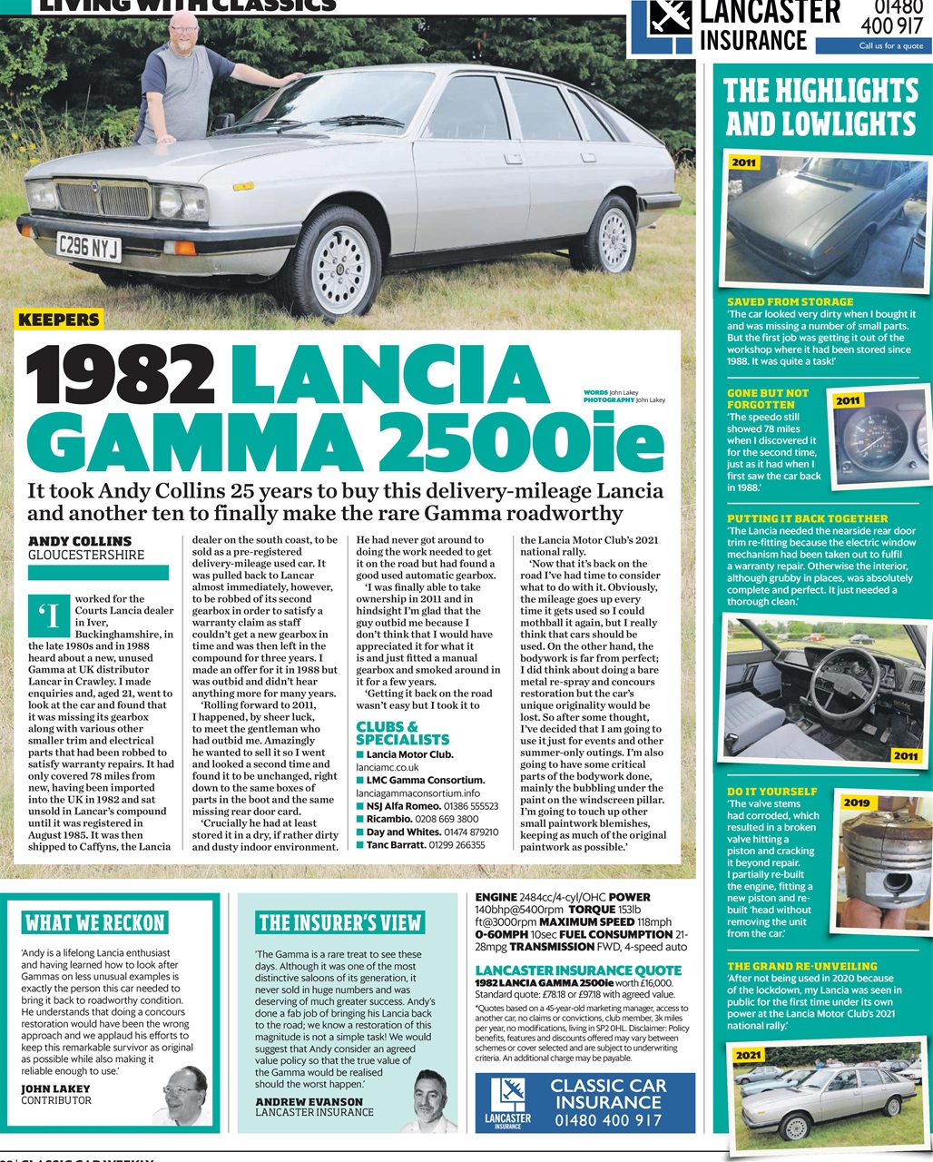 Classic Car Weekly Preview Pages