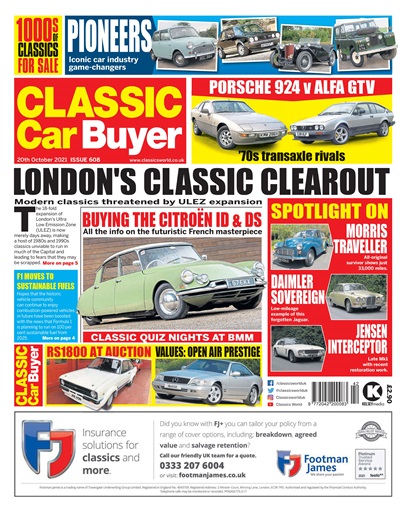 Classic Car Buyer issue 