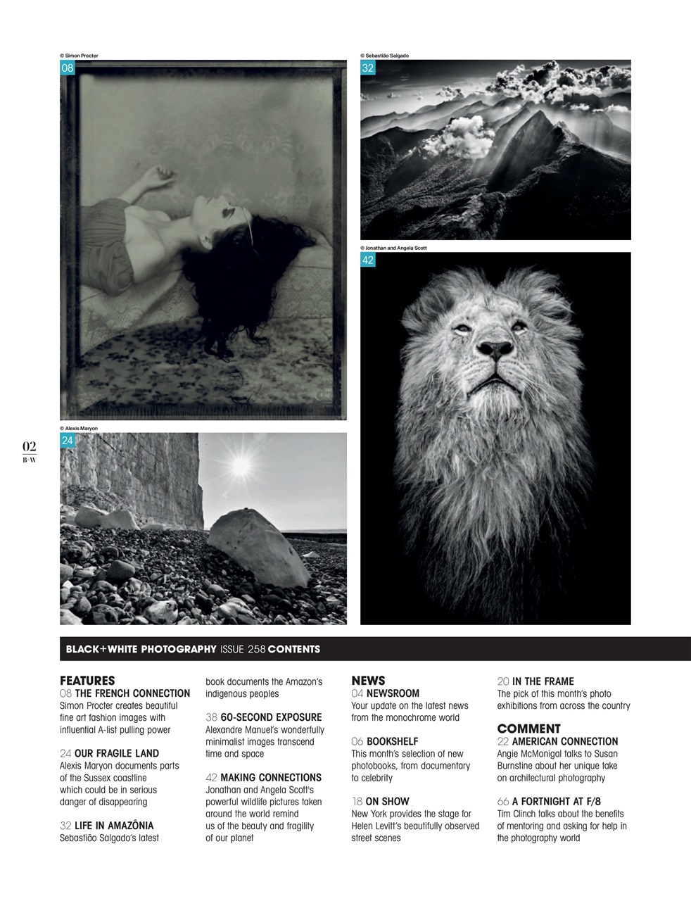 Black+White Photography Preview Pages